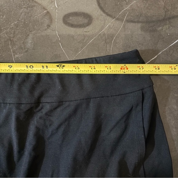 Eileen Fisher Women’s Black C/L Faux Wrap Skirt Size Large - Picture 8 of 9